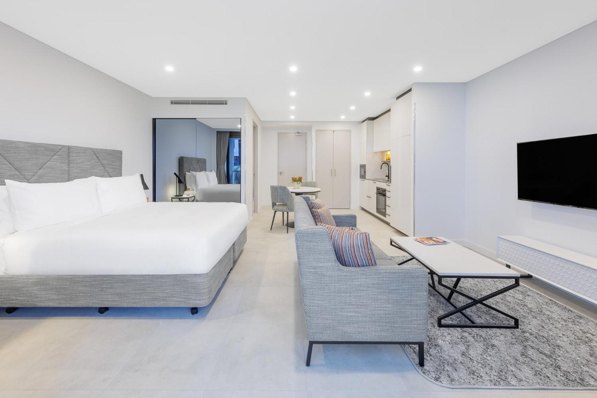 Meriton Suites แคนเบอร์รา ภายนอก รูปภาพ Studio apartment